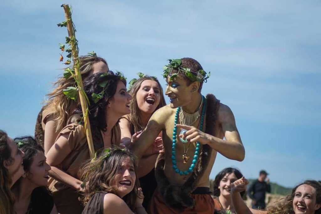 Las Bacantes, Messini, Grecia.