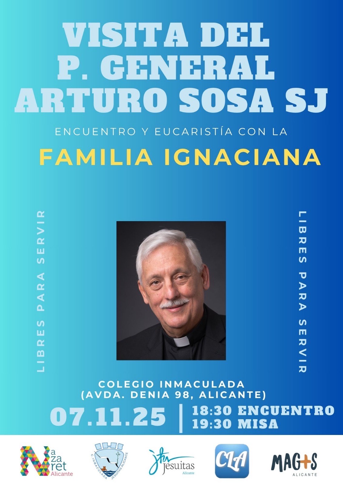 Visita del p. Arturo Sosa, S.J., Superior general de la compañía de Jesús