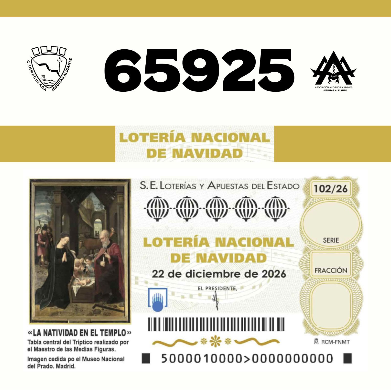 Lotería de Navidad 2026